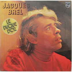 Jacques Brel Le Disque D'Or Vinyl LP USED