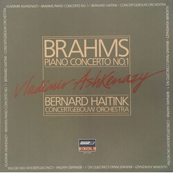 Johannes Brahms / Vladimir Ashkenazy / Concertgebouworkest / Bernard Haitink Piano Concerto No. 1 Vinyl LP USED