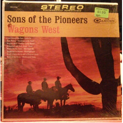 The Sons Of The Pioneers Wagons West Vinyl LP USED