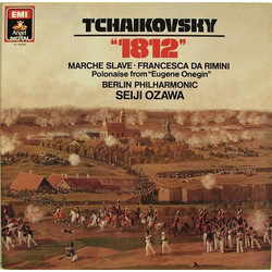 Pyotr Ilyich Tchaikovsky / Berliner Philharmoniker / Seiji Ozawa "1812" / Marche Slave / Francesca Da Rimini / Polonaise From "Eugene Onegin" Vinyl LP