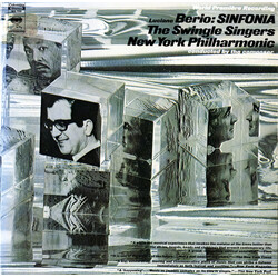 Luciano Berio / Les Swingle Singers / The New York Philharmonic Orchestra Sinfonia Vinyl LP USED