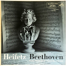 Jascha Heifetz / Ludwig Van Beethoven Sonatas Nos. 8 And 10 Vinyl LP USED