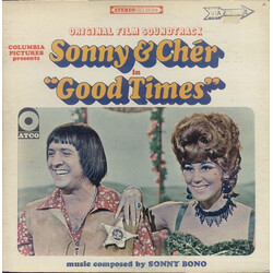 Sonny & Cher Good Times (Original Film Soundtrack) Vinyl LP USED