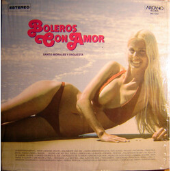 Santo Morales, Orquestra & Vocal Boleros, Con Amor Vinyl LP USED