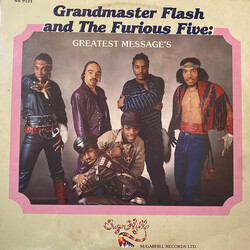 Grandmaster Flash & The Furious Five Greatest Messages Vinyl LP USED