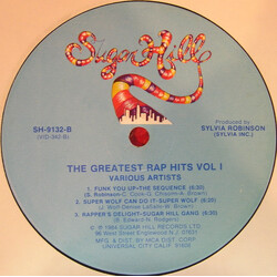 Various The Greatest Rap Hits Vol 1 Vinyl LP USED