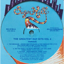 Various The Greatest Rap Hits Vol 4 Vinyl LP USED