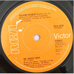 Wilson Pickett Mr. Magic Man Vinyl 7" USED