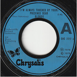 Blondie (I'm Always Touched By Your) Presence Dear USED VINYL 7INCH 45 RPM SINGLE MISPRINT
