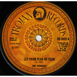 The Pioneers Let Your Yeah Be Yeah USED VINYL 7INCH SINGLE 45 RPM