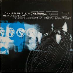 John B Up All Night (Remix) USED VINYL 12INCH 45 RPM