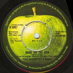 Wings (2) Band On The Run  VINYL 7" USED