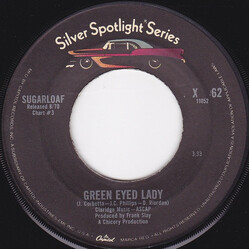 Sugarloaf Green Eyed Lady / Tongue In Cheek USED VINYL 7INCH SINGLE REISSUE