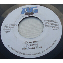 Elephant Man / Squidly Ranks Caan Dun / Idiot Police USED VINYL 7INCH 45 RPM SINGLE