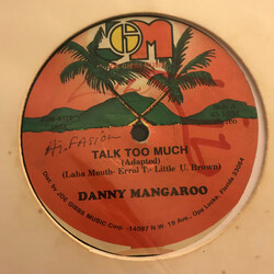 Danny Mangaroo / Joe Gibbs & The Professionals Talk Too Much / Mix Up USED VINYL 12INCH
