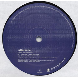 Utterance Grant Me Utterance VINYL 12" USED