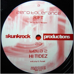 Zero Tolerance / Beta 2 Rift / Hi Tidez VINYL 12" USED