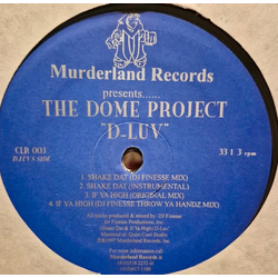 D-Luv (2) / DJ Finesse The Dome Project USED VINYL 12INCH 33 S RPM EP
