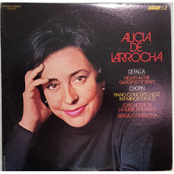 Manuel De Falla / Frédéric Chopin / Alicia De Larrocha / L'Orchestre De La Suisse Romande / Sergiu Comissiona Nights In The Gardens Of Spain / Piano C