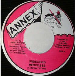 Merciless Undecided USED VINYL 7INCH 45 RPM