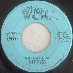 Bee Gees Mr. Natural USED VINYL 7INCH 45 RPM SINGLE PROMO STEREO MONO