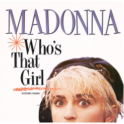 Madonna Who's That Girl (Extended Version) VINYL 12" USED