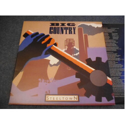Big Country Steeltown Vinyl LP USED