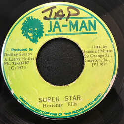 Hortense Ellis Super Star USED VINYL 7INCH 45 RPM