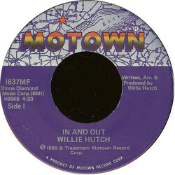 Willie Hutch In And Out USED VINYL 7INCH 45 RPM SINGLE