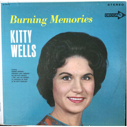 Kitty Wells Burning Memories Vinyl LP USED