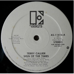Terry Callier Sign Of The Times / Occasional Rain USED VINYL 12INCH PROMO 33 S RPM