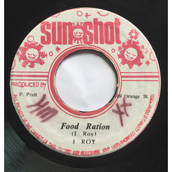 I-Roy / Sunshot Band Food Ration / Dub Plenty Vinyl 7" USED