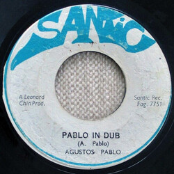 Augustus Pablo / Leonard Santic All Stars Pablo In Dub / Hell Boat USED VINYL 7INCH 45 RPM