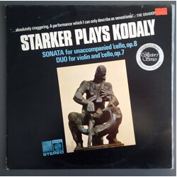 Zoltán Kodály / Janos Starker Starker Plays Kodaly Vinyl LP USED