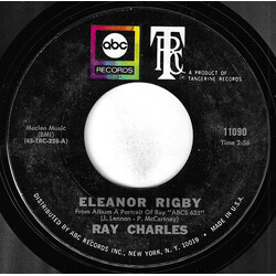 Ray Charles Eleanor Rigby USED VINYL 7INCH 45 RPM SINGLE STYRENE