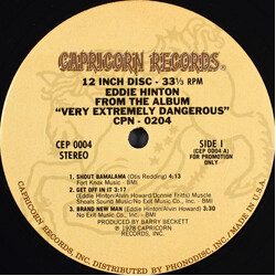 Eddie Hinton / Bonnie Bramlett Untitled USED VINYL 12INCH 33 S RPM PROMO SAMPLER