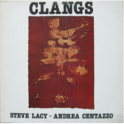 Steve Lacy / Andrea Centazzo Clangs Vinyl LP USED