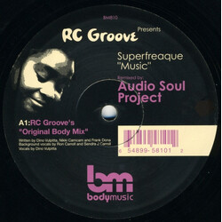 RC Groove Superfreaque "Music" VINYL 12" USED
