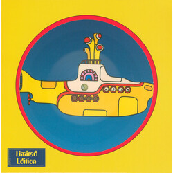 The Beatles Yellow Submarine b/w Eleanor Rigby USED VINYL 7INCH 45 RPM SINGLE LIMITED EDITION PICTURE DISC REISSUE REMASTERED STEREO