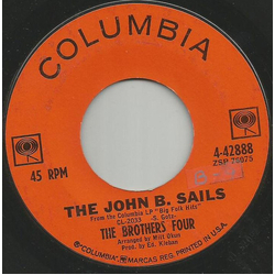 The Brothers Four The John B. Sails Vinyl 7" USED