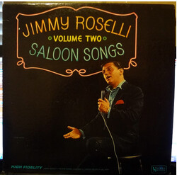 Jimmy Roselli Saloon Songs Volume Two Vinyl LP USED