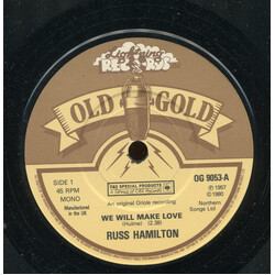 Russ Hamilton We Will Make Love USED VINYL 7INCH 45 RPM MONO SINGLE REISSUE