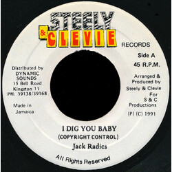 Jack Radics I Dig You Baby Vinyl 7" USED