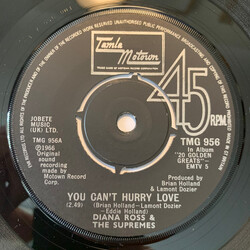 The Supremes You Can't Hurry Love / The Happening USED VINYL 7INCH 45 RPM SINGLE