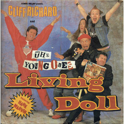Comic Relief / Cliff Richard / The Young Ones / Hank Marvin Living Doll USED VINYL 7INCH 45 RPM SINGLE STEREO