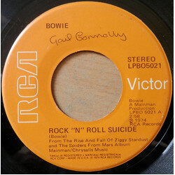 David Bowie Rock 'N' Roll Suicide USED VINYL 7INCH 45 RPM SINGLE
