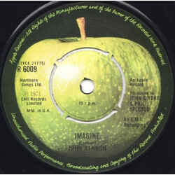 John Lennon Imagine USED VINYL 7INCH 45 RPM SINGLE REISSUE