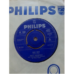 Dusty Springfield Goin' Back USED VINYL 7INCH SINGLE 45 RPM MONO