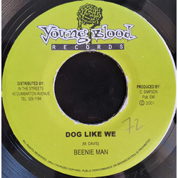 Beenie Man Dog Like We Vinyl 7" USED