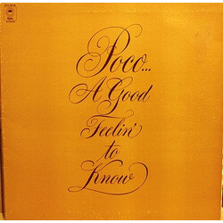 Poco (3) A Good Feelin' To Know Vinyl LP USED